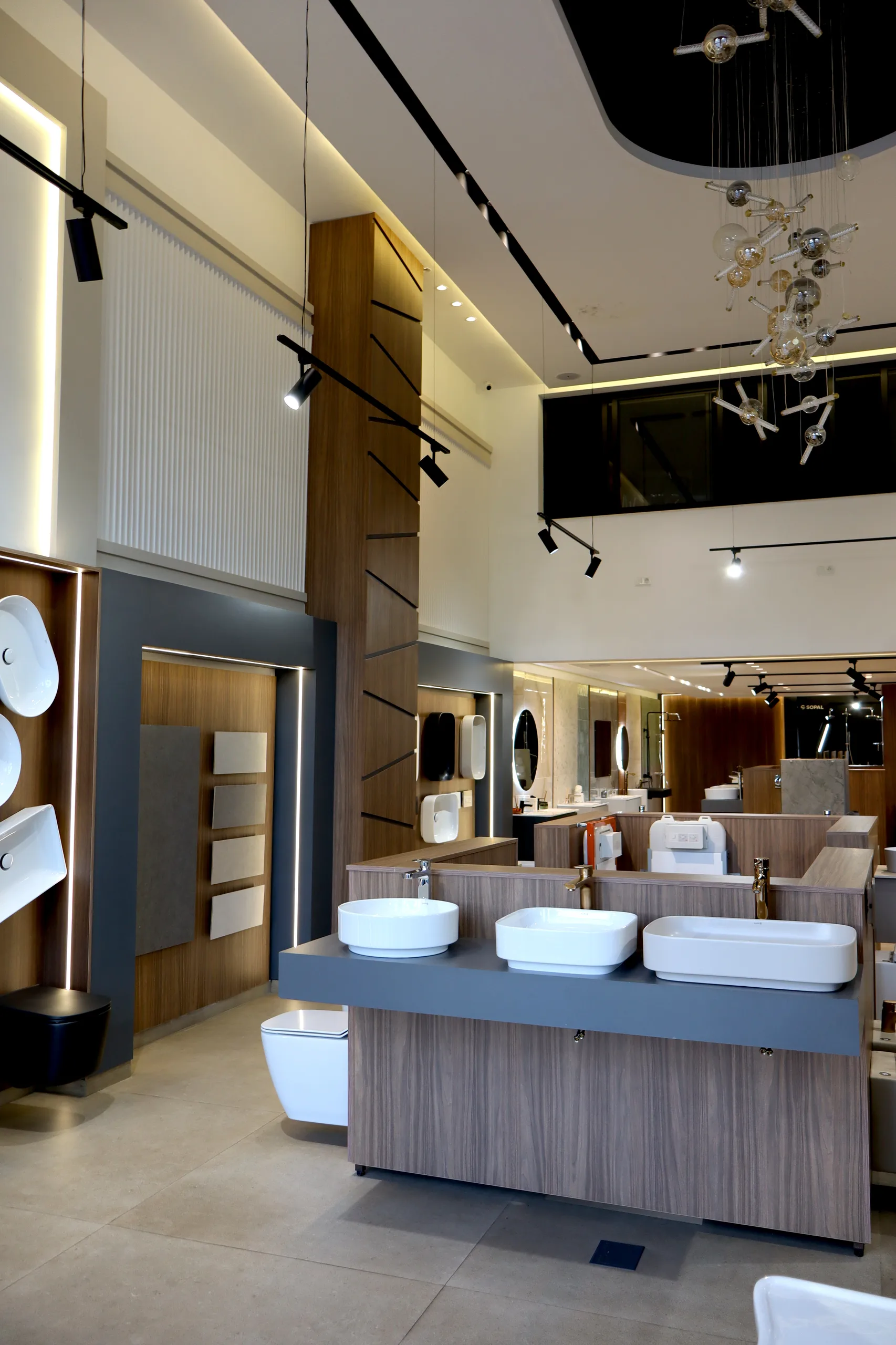 Vue panoramique showroom Cove Stone Casablanca